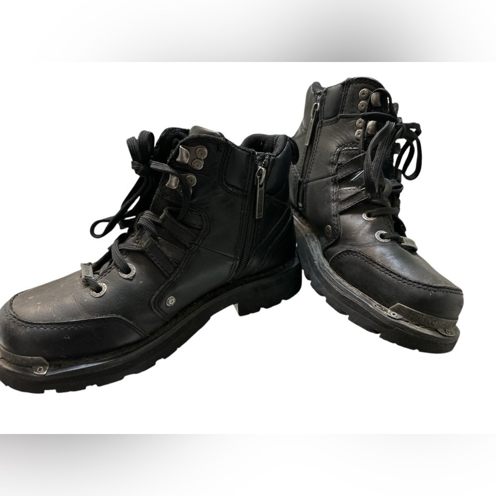 Harley-Davidson® Women's Tracey Black 4-Inch Motorcycle Boots